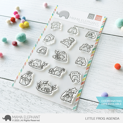 Sellos Mama Elephant - Little Frog Agenda