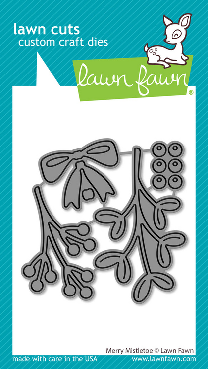 Troquel Lawn Fawn - merry mistletoe