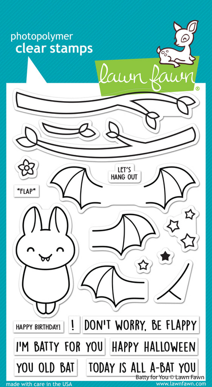 Sellos Lawn Fawn - batty for you