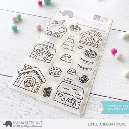 Sellos Mama Elephant - Little Agenda House 