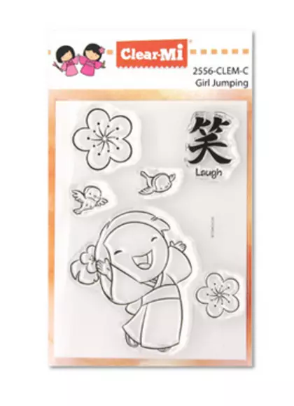 Sello Jumping Girl - Misako - ClearMe