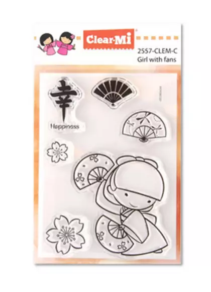 Sello Girl with Fans - Yoshimi - ClearMe