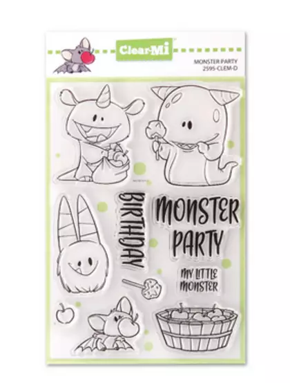 Sello Monster Party - ClearMe