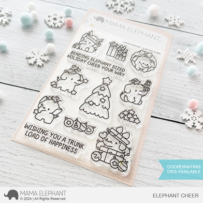 Sellos Mama Elephant - Elephant Cheer 