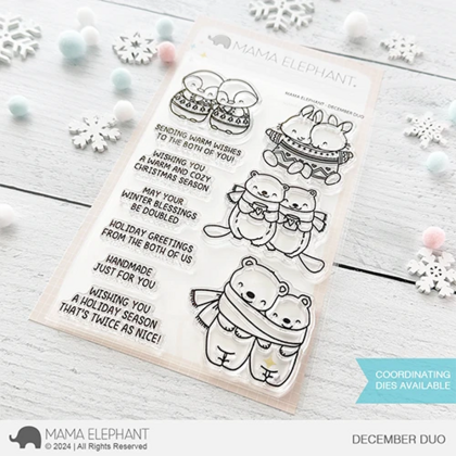Sellos Mama Elephant - December Duo 