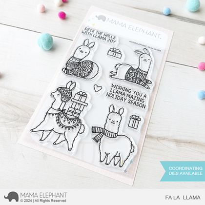 Sellos Mama Elephant - Fa La LLama