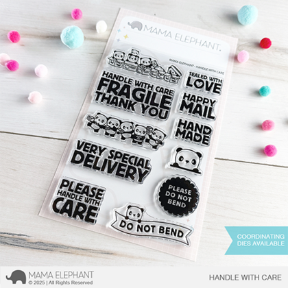 Sello Mama Elephant - Handle With Care 