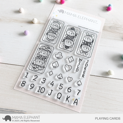 Sellos Mama Elephant - Playing Cards