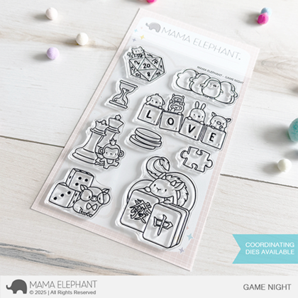 Sellos Mama Elephant - Game Night 