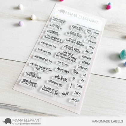 Sellos Mama Elephant - Handmade Labels 