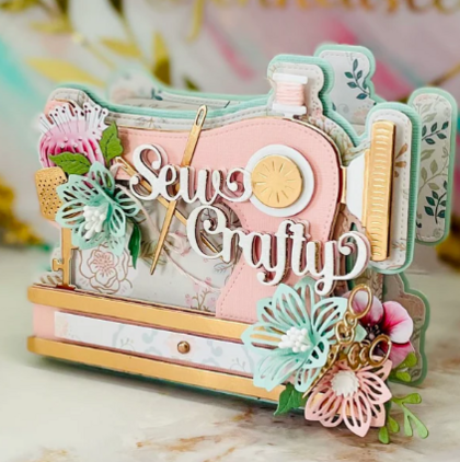 Troquel Sewing Mini Album