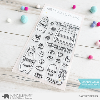 Sellos Mama Elephant - Bakery bears