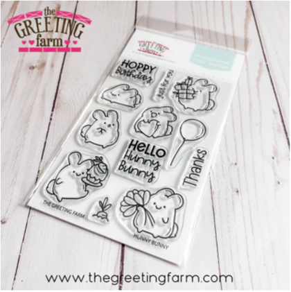 Sellos The greeting farm - Hunny Bunny