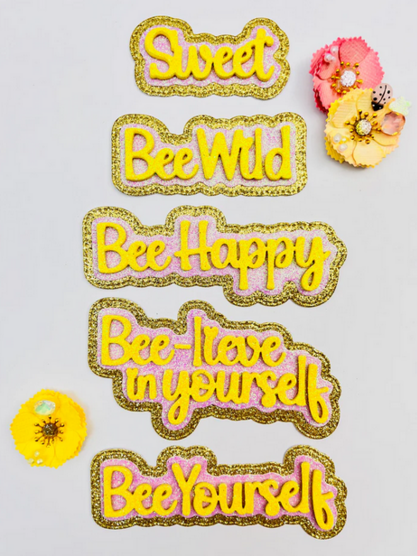  Troquel Bee Words #2