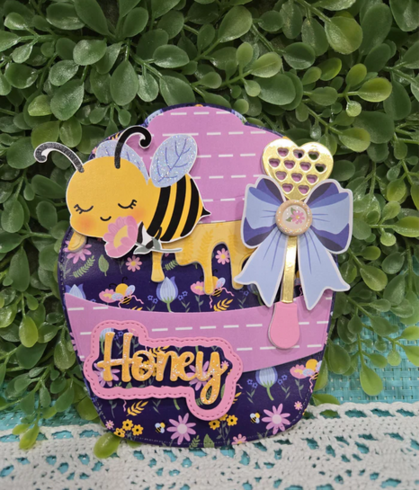  Troquel Honey Pot Mini Album