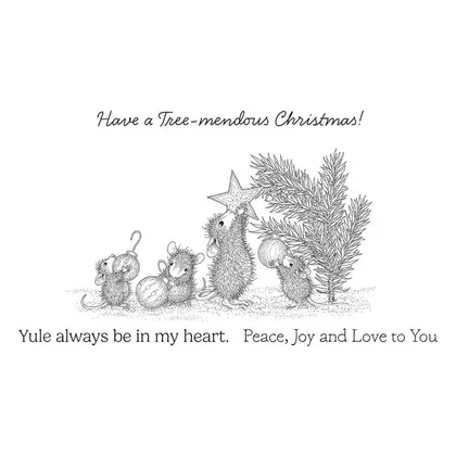 Sello Tree-Mendous Christmas