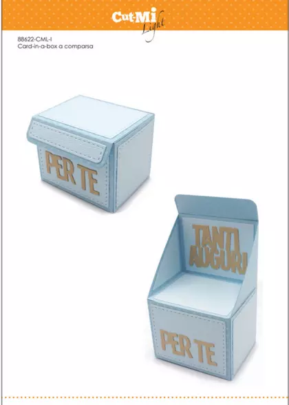 Troquel I Card-in-a-box a comparsa - Cut Mi