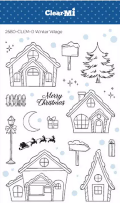 Sello Winter village - ClearMi