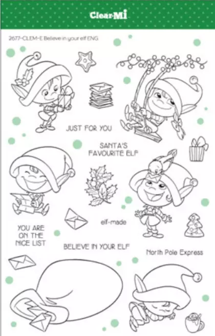 Sello Believe in your Elf ENG - ClearMi