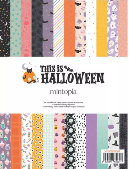 Set de papeles 6x8 This is Halloween