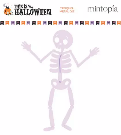 Troquel Esqueleto reedición This is Halloween