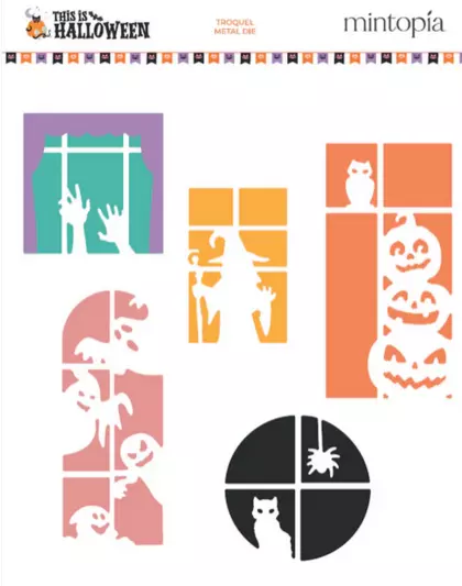 Troquel Ventanas This is Halloween