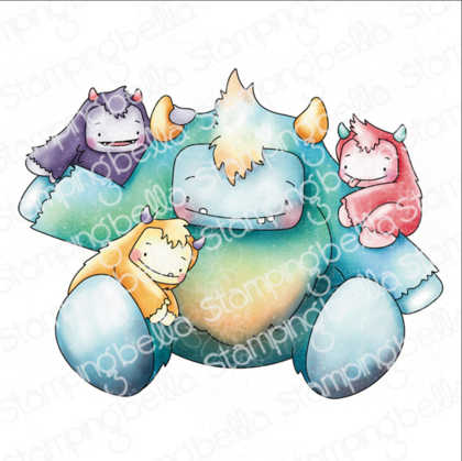 Stampingbella - Little cutie yetis