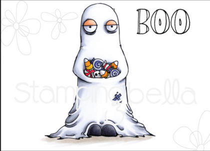 Stampingbella - Oddball ghost (incluye 2 sellos)