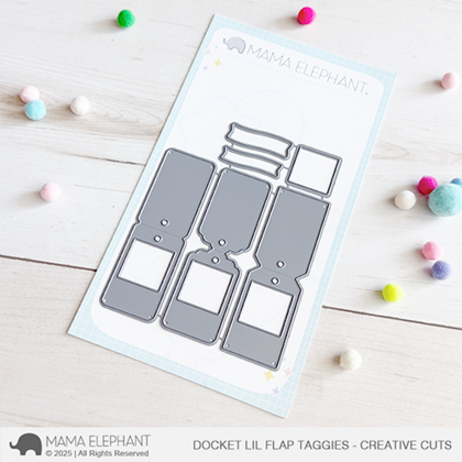 Troquel Mama Elephant - Docket lil flap taggies 