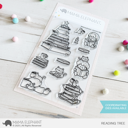 Sellos Mama Elephant - Reading tree