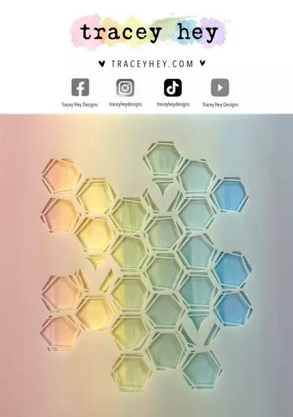 Stencil Tracey hey Honeycomb