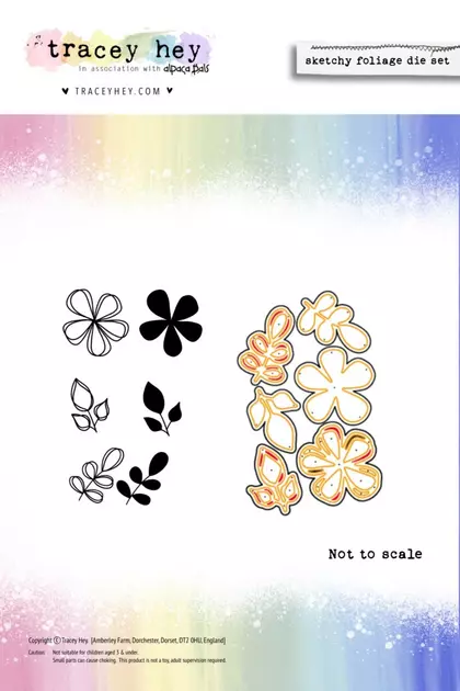 Troquel Tracey hey sketchy foliage