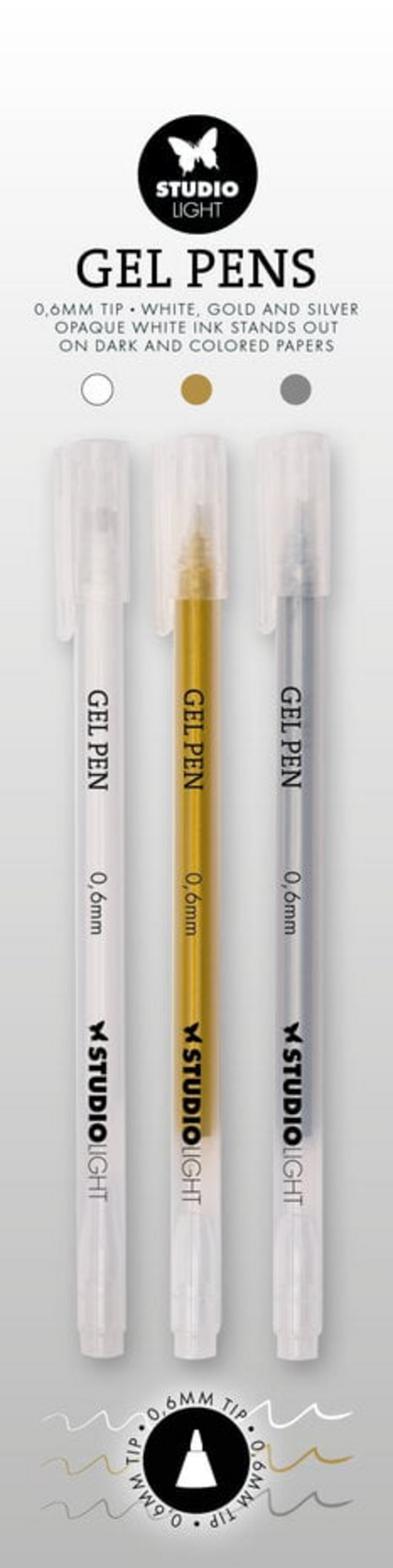 Set Bolígrafos de gel