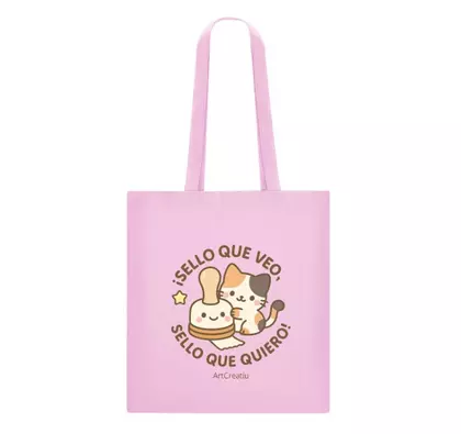 Tote Bag Sello veo sello quiero - ArtCreatiu - Edición limitada 