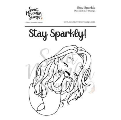 Set de sellos - stay sparkly