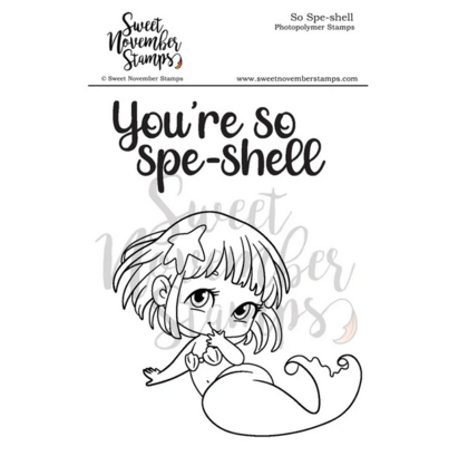 Clear stamp set - so spe-shell