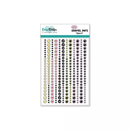 Glitter Enamel Dots Eyes 2 (300pcs)