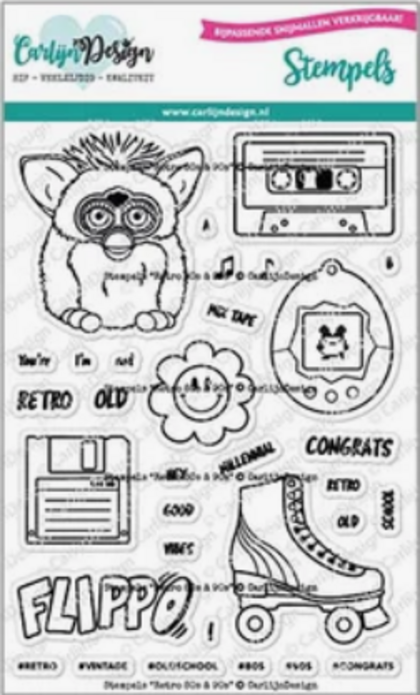 Set de sellos - Retro 80s & 90s