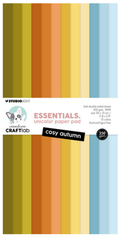 Set de papeles Cosy Autumn Essentials Unciolor