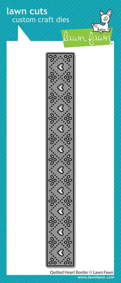 Troquel - Quilted Heart Border Stand-Alone