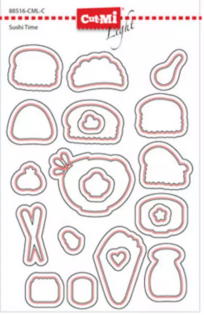 Troquel Sushi Time  - ClearCut