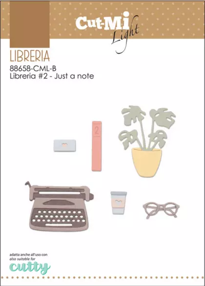 Troquel Libreria#2 Just a Note - Cut Mi
