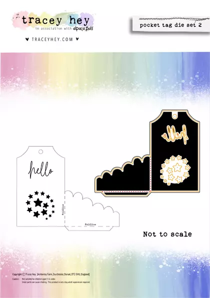 Set de troqueles Tracey Hey - Pocket Tag 2