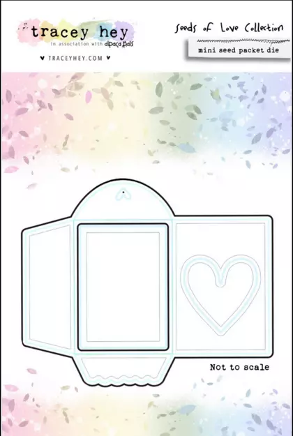 Set de troqueles Tracey Hey - Mini Seed Packet