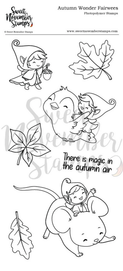 Set de sellos - autumn wonder fairwees