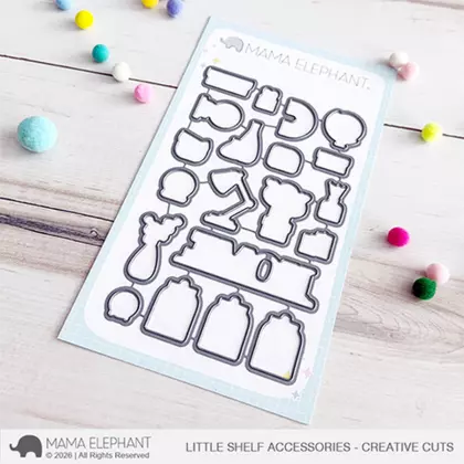 TroquelMama Elephant - Little shelf accessories