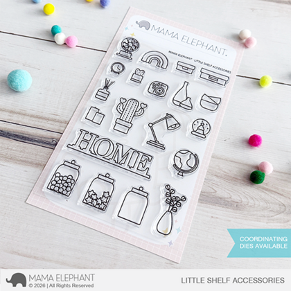 Sellos Mama Elephant - Little shelf accessories