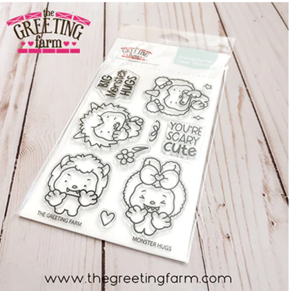 Sellos The greeting farm - Monster Hugs