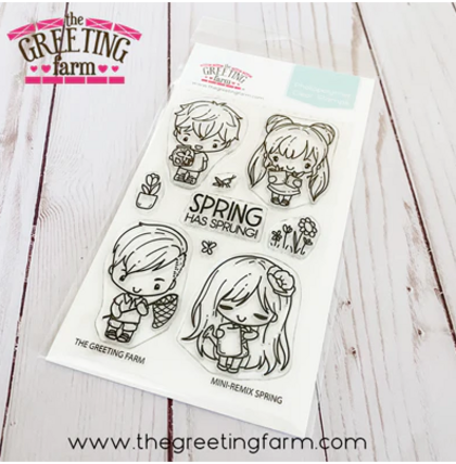 Sellos The greeting farm - Mini-Remix Spring