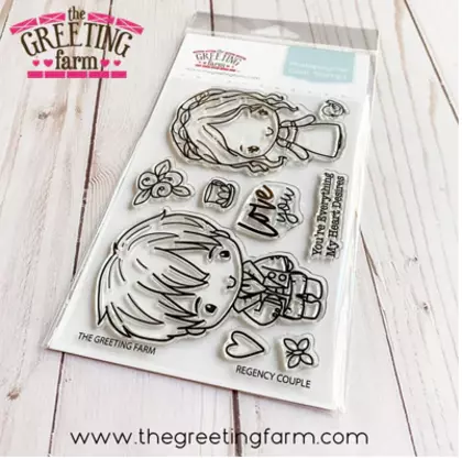 Sellos The greeting farm - Regency Couple